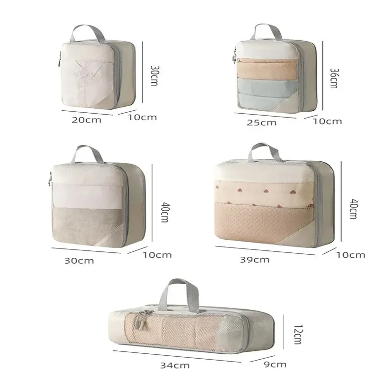 Compact Travel Storage Bag - Compressible, Foldable, Waterproof Organizer