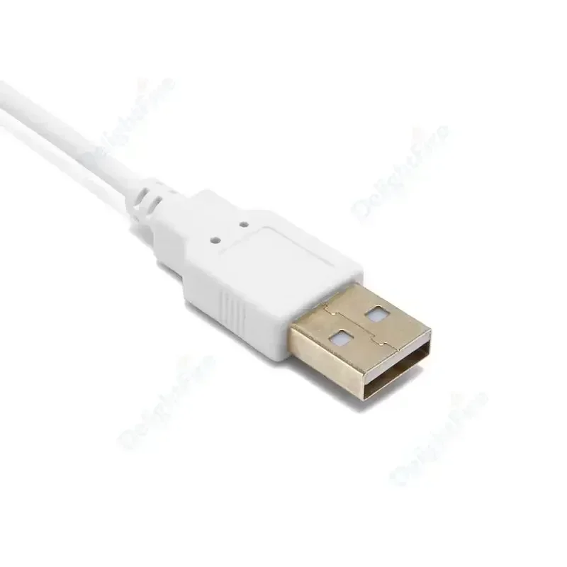 터치 조광기 컨트롤러 스위치가 있는 USB 플러그-C 타입 전원 케이블, 단색 LED 스트립, 책상 램프 선풍기, 5V 3A USB 커넥터