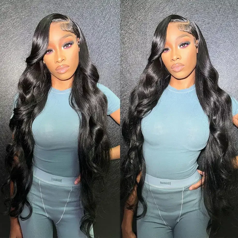 Human Hair Wig Lace Front Wigs Body Wave Lace Frontal Ear To Ear Brazilian Preplucked T part