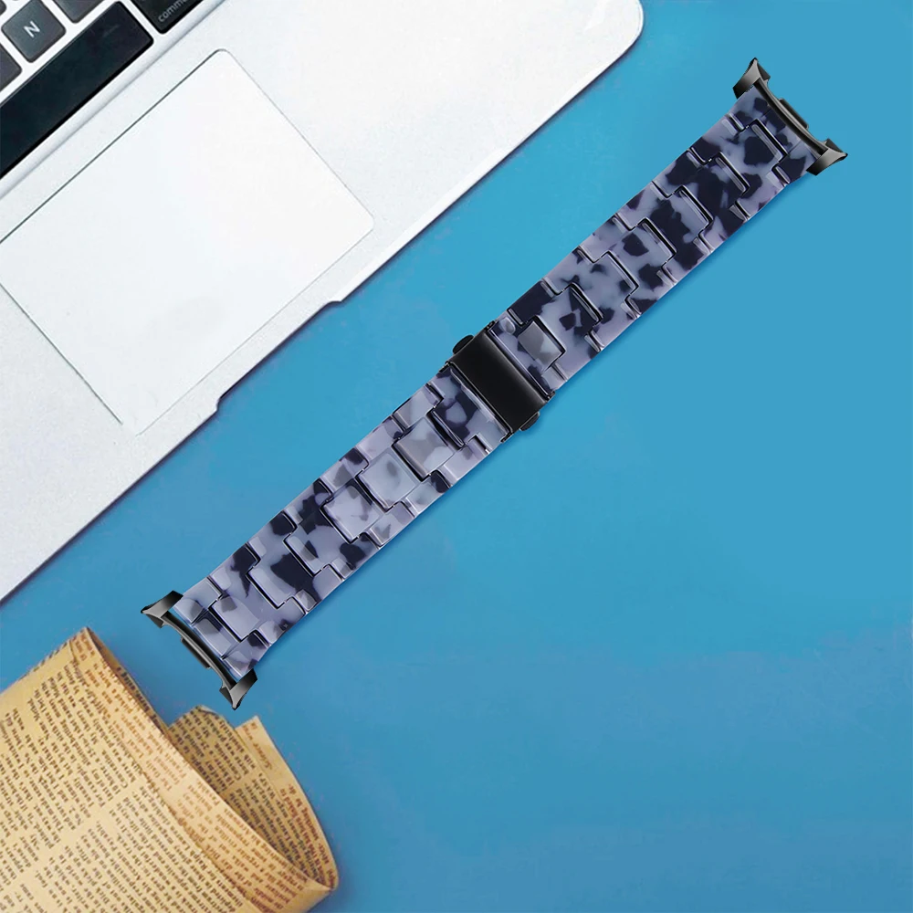 Seamless Resin Strap Bracelet for Smartwatch Wristbands