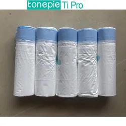 Premium Heavy Duty Cat Litter Box Liners - Maximum Protection Against Mess and Odors (Rubbish bag 5 rolls)