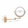 Makeup Mirror LED Smart Bath Mirrors 3x/5x/7x/10x Magnifying Double Side USB Charging Bathroom 3 Color Light Cosmetic Mirrors 5