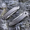 ZT 0450CF Folding Knife with 3.15” DLC-Coated 440C Blade Carbon Fiber Handle Scales KVT Ball-Bearing Tactical Hunting EDC Knives 5