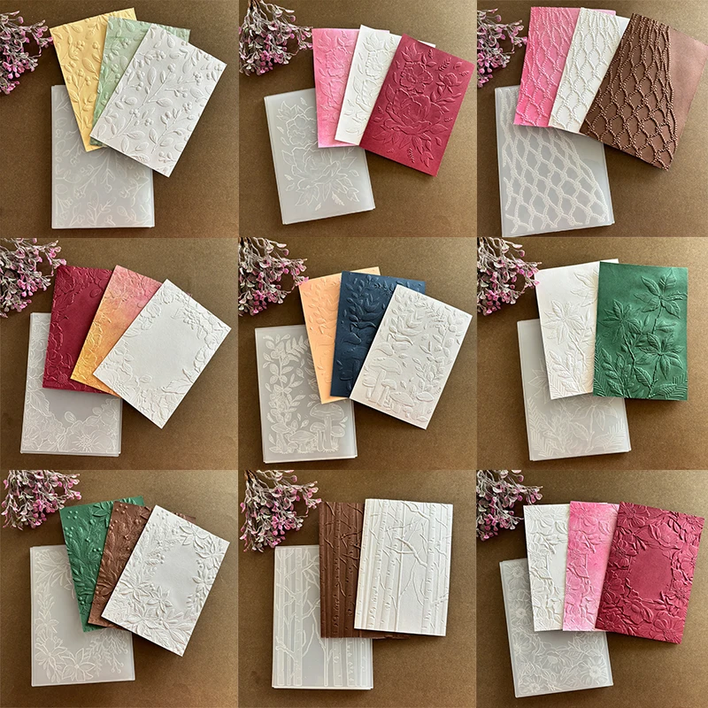 Embossing Folder 3d Die Scrapbooking Tools For DIY Craft Photo Album Decor