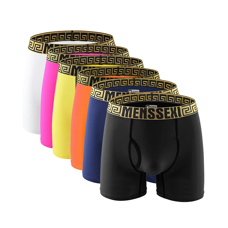 

6Pack Sexy Casual Men's Short Pants Compression Wear Under Base Layer Pants Skin Tight Comfortable Short Pants