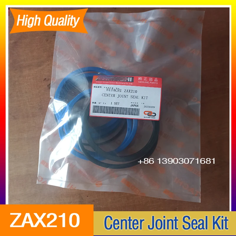 

Excavator Cylinder Repair Kit Hydraulic Center Joint Oil Seals ZAX210 Center Joint Seal Kit