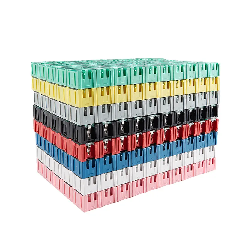 50Pcs/Set SMD SMT Electronic Component Container Mini Storage Boxes kit image 3