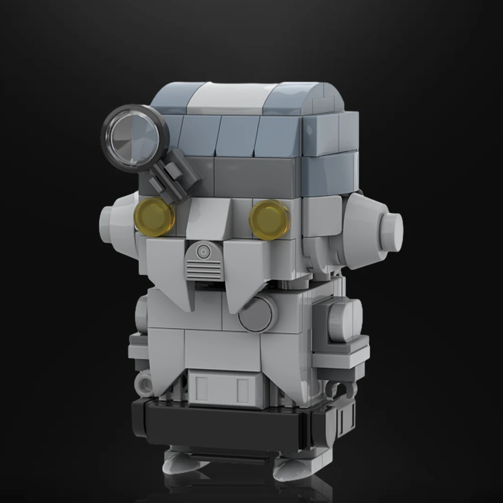 

MOC Professor Huyang Brickheadz Building Blocks Model Movie Role Droided Professor DIY Building Blocks Set Educational Toys Gift