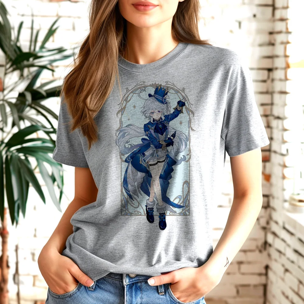 

Furina top women graphic manga Y2K top female y2k streetwear clothing