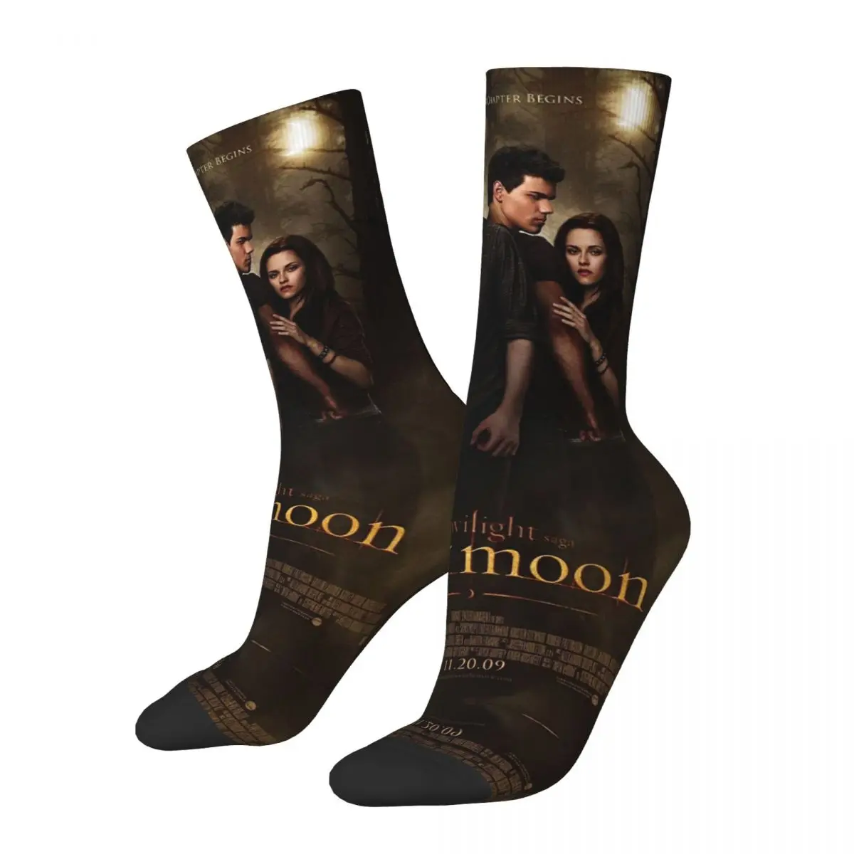 

Fashion Twilight Saga Movie Unisex Winter Socks Edward Bella Warm Happy Socks Street Style Crazy Sock