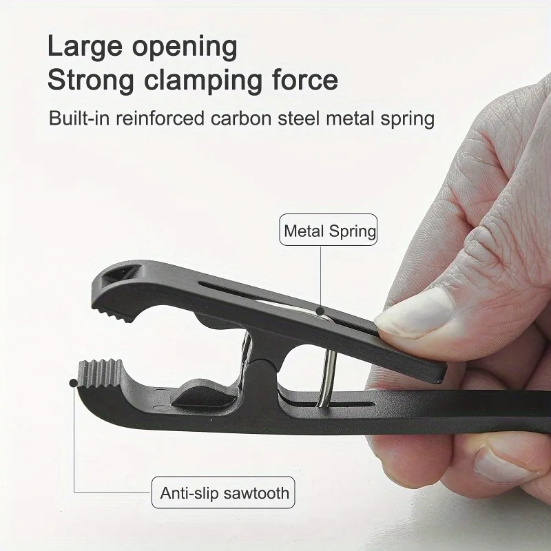 1pc Large Laundry Hook, Clothes Towel Pins Clips, Multipurpose Clothes Clip Hook, S-shape Hook for Clothing Drying Rack