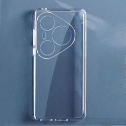 Huawei Pura 80 Series Ultra Transparent TPU Phone Case - Soft Protective Back Cover for Pura 80 Ultra (Clear)