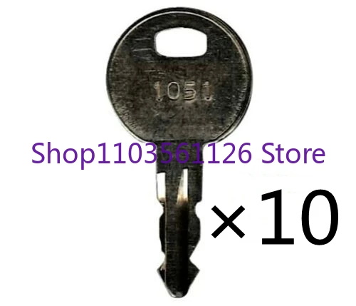 10pcs key 1051 KS101 1621 TM13 For THWAITES LUCAS TRI MARK TRIMARK DUMPER TRUCK