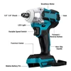 Electric Impact Wrench Brushless Motor Strong Torque 30000Amh Li-ion Battery LED Light Cordless Wrench Impact for Car Tires Tool 3