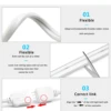 5V USB RGB Neon LED Strip 1M 2M 3M 4M 5M WiFi Neon RGB Strip Work With Tuya App/Smart Life/Alexa for TV Home Neon Decor Lighting 2