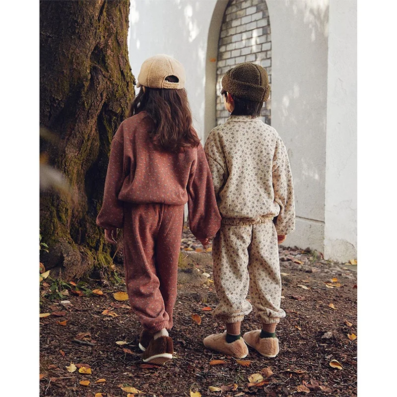 Toddler Kids Hoodie Suits Casual Style Clothing Set