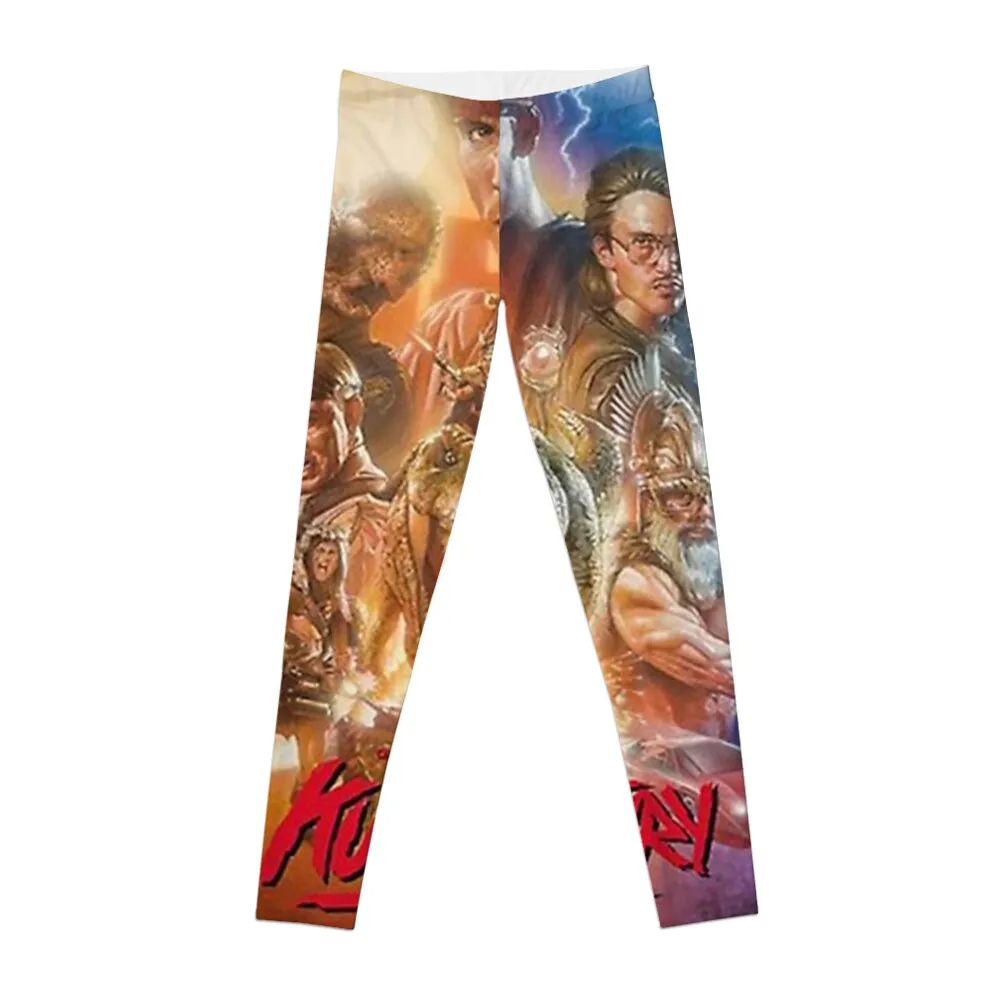 Kung Fury Leggings Jogger pants Women Women's fitness pants workout leggings