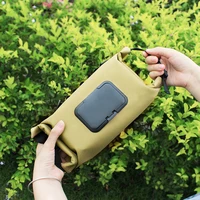 Oxford Cloth Baby Wipe Dispenser Refillable Wipe Storage Bags Hangable Wet Wipes Holders Multipurpose for Car Back Seat Stroller 1
