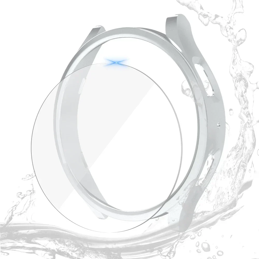 Durable Waterproof Protective Glass Case with Screen Protector