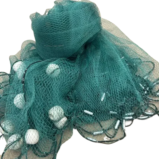 Small Mesh Fishing Net Length 5m to 100m Foldable Fishing Net 1 Fingue Mesh Monofilament Nylon Catching Fish Net Netting Tool