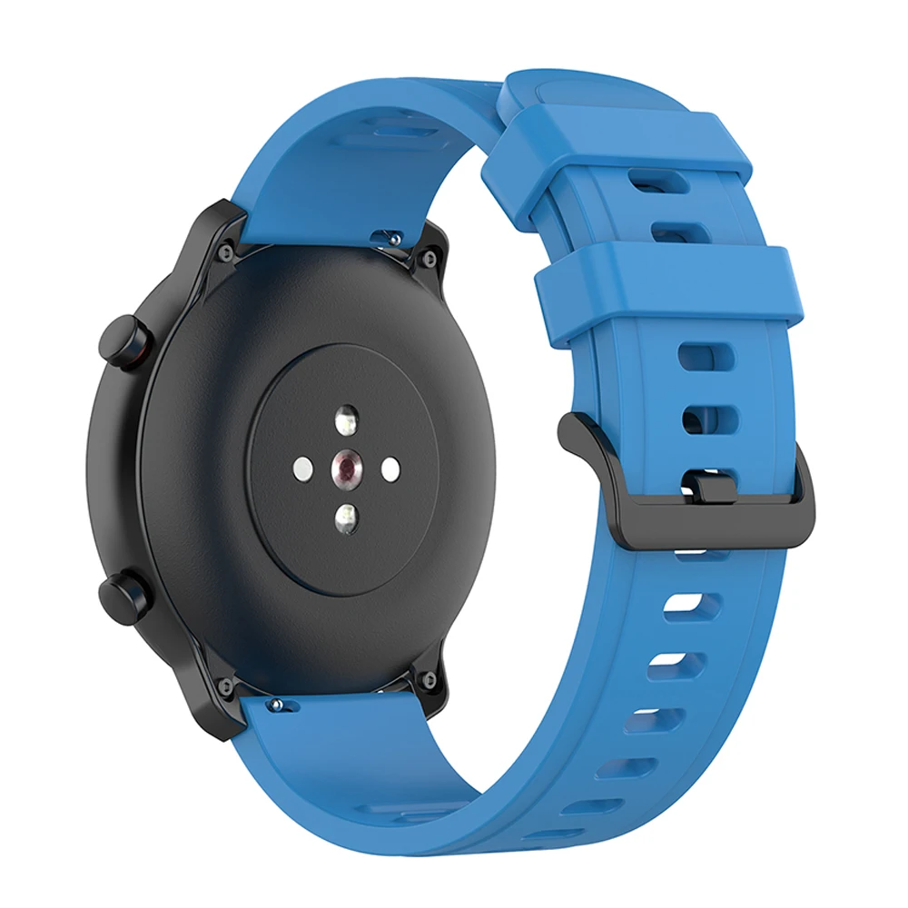 Versatile Silicone Sport Wristband - 22mm/20mm Strap
