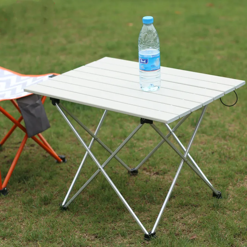 Camping Table Pliante Ultralight Folding Tables For Outdor Hiking Garden Party Dinner Picnic BBQ Foldable Aluminum Desk