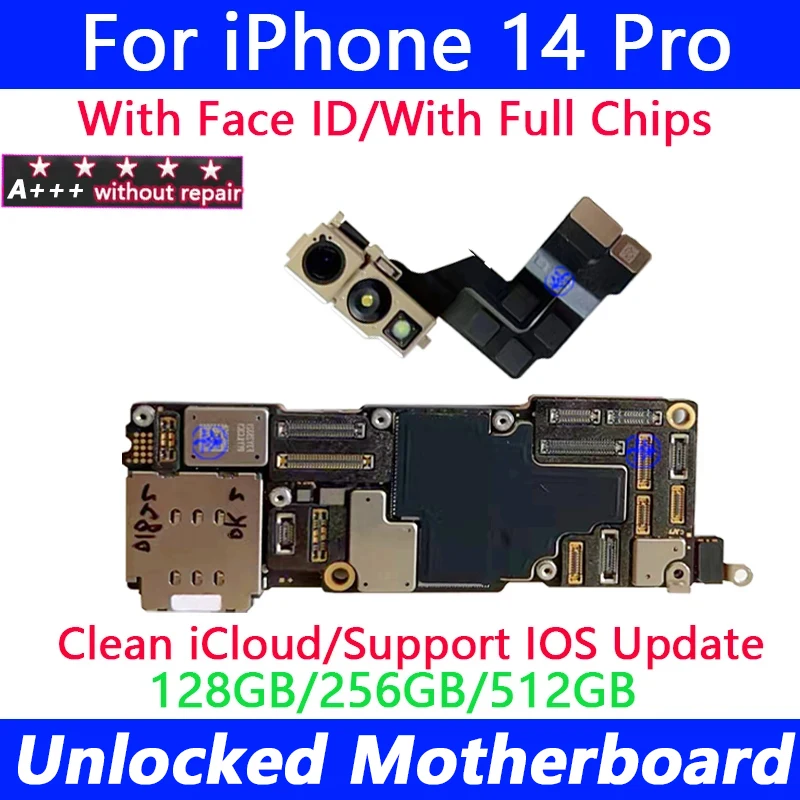IPhone 14 Pro用のiCloudロジックボード,Face IDロック解除,分解