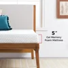 5 Inch Gel Memory Foam Mattress , Firm Mattress, Low Profile Bed Queen 5 Inch Mattress 6