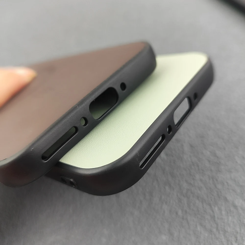 Enhanced Magnetic Wireless Charging Shockproof Bumper Case with MagSafe Compatibility
