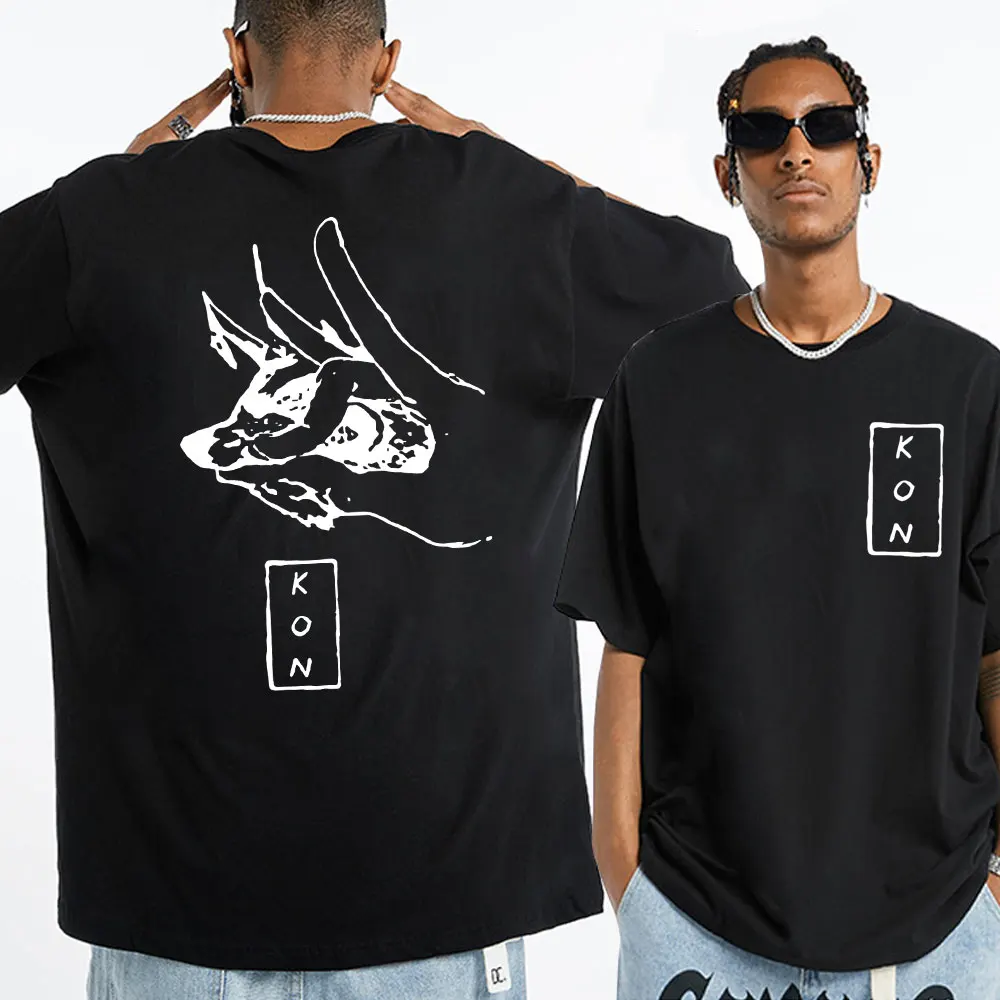 

Japanese Anime Chainsaw Man T-shirt Manga Hayakawa Aki Fox Devil Kon Print T Shirt Men and Women Cotton T-shirts Short Sleeve
