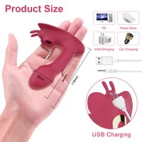 APP-Steuerung Vagina G-Punkt Vibrator für Frauen Klitoris Sauger Tragbarer Höschenvibrator Klitoris Stimulator Sexspielzeug für Paare Spiel 4