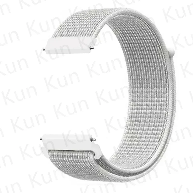 Nylon Loop Strap Replacement Bracelet - Universal Watch Band, 20mm/22mm