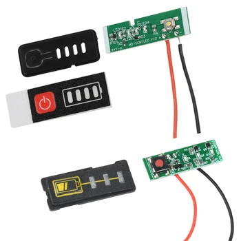 Display batteria al litio 10S 5S 18V 21V 36V 42V Trapano elettrico Cacciavite Indicatore capacità batteria Display 18650 batterie