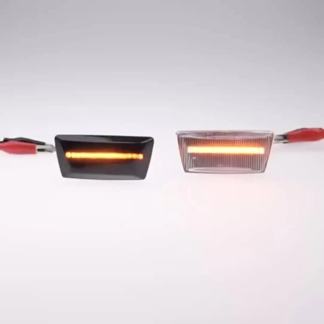 2 pz Indicatore Laterale Dinamico LED Ripetore Indicatore di Direzione Lampada Della Luce Per Opel Adam Astra H GTC VXR Corsa D Per Holden Barina  34
