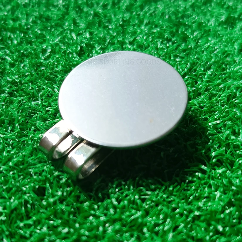 1pc Blank Marker With Magnetic Golf Hat Clips Golf Ball Marker Men Women Golfer Gifts Accessories for Gloves Hats Bags golf ball mark golf hat clip