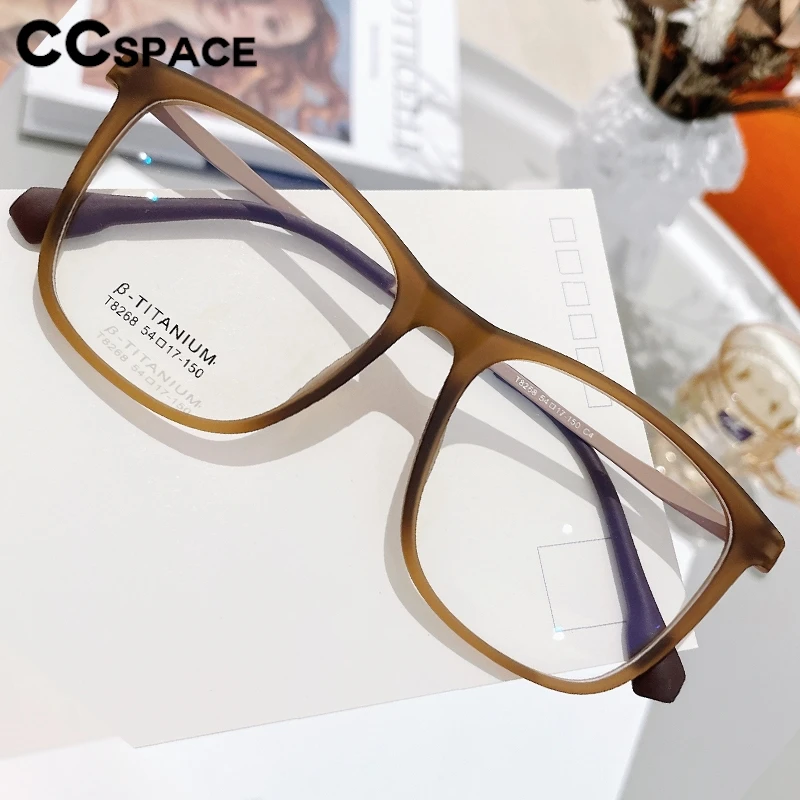 Spectacle Frame Texture Vintage Men's Titanium Eyeglass Frames High End Frosted Texture ...