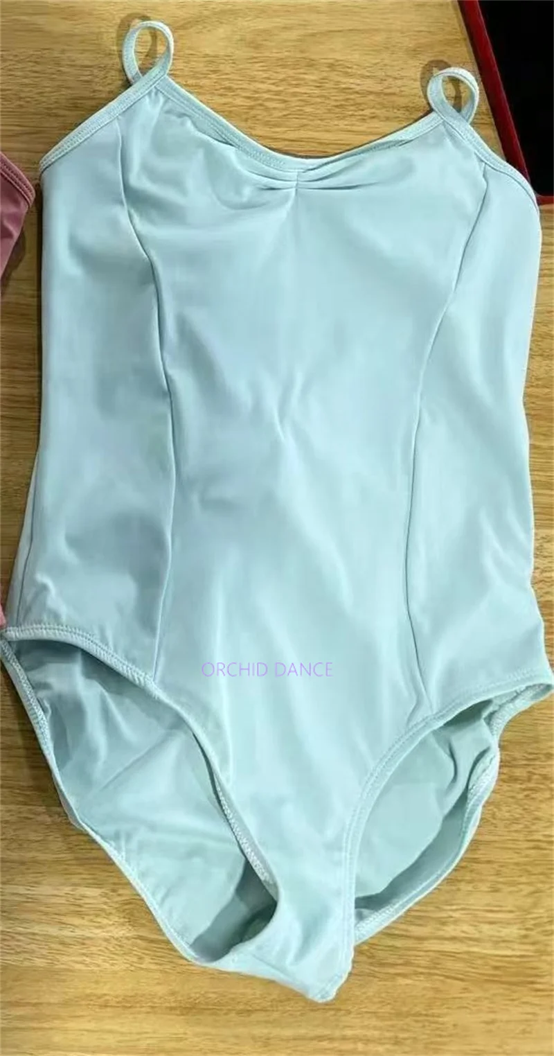 Günstige hochwertige Matt Nylon Spandex Training Tanzkleidung Mädchen Kinder Kinder Frauen Erwachsene Leibchen Ballett Trikots zu verkaufen – Detail 11