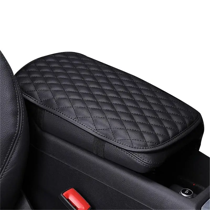 

Car Middle Console Cover Leather Auto Armrest Cover Pad Car Center Console Cover Armrest Pad PU Leather Middle Consoles