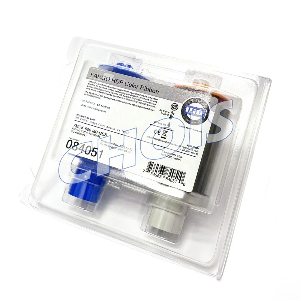 

Original For Fargo HDP5000 Card Printer YMCK Color Ribbon 84051