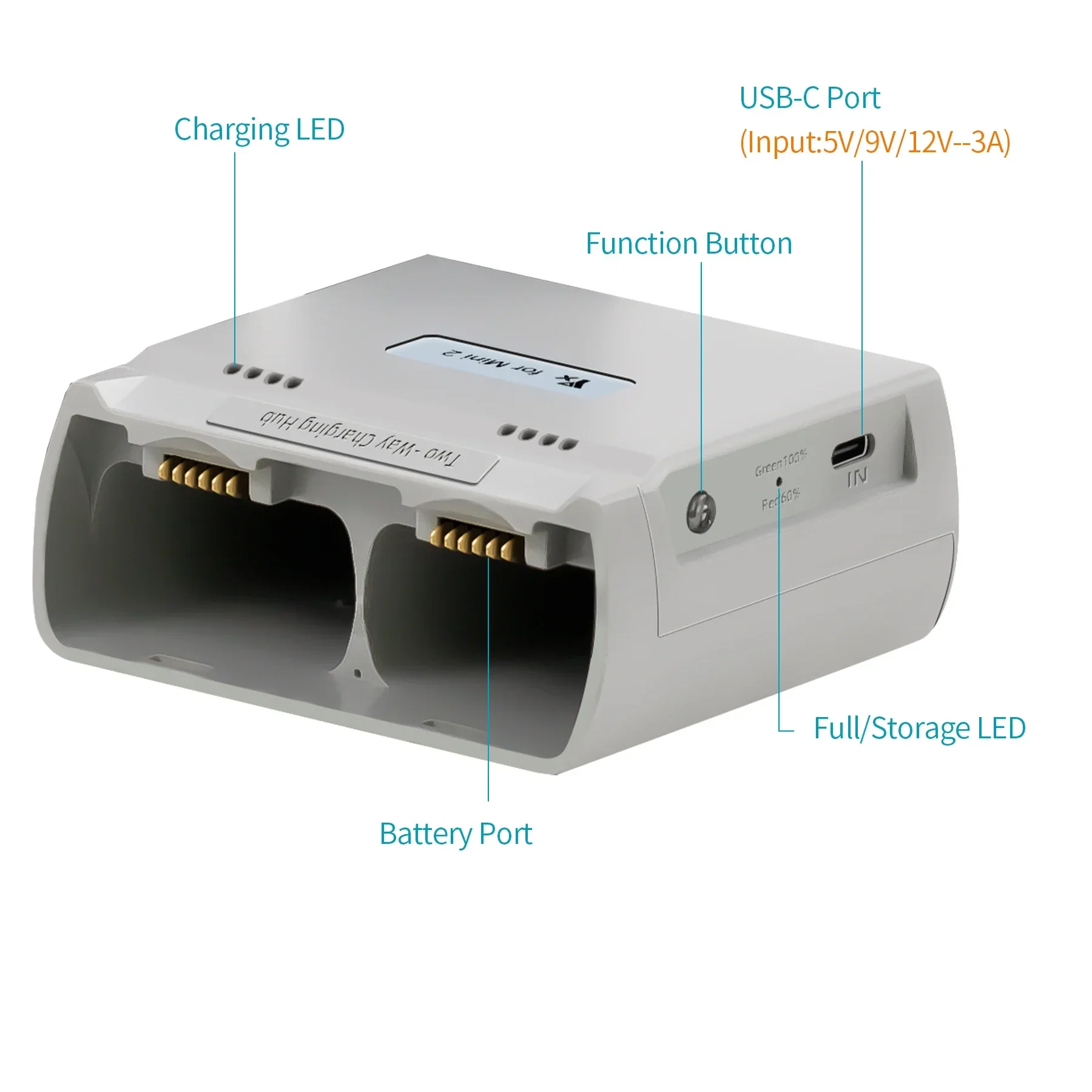Battery Charging Hub For DJI Mini 2 SE/Mini 2 Fast Battery Charger Hub for DJI Mini 4K Drone Accessories
