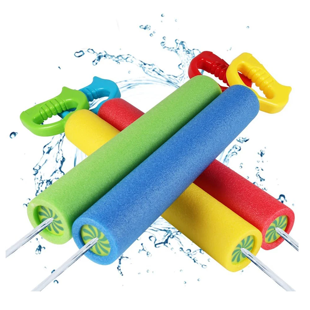 

4pcs/6pcs Water Guns 40cm Foam Water Blaster Squirt Guns for Kids Gift Toys Outdoor Play Game Summer Garden Swimming Pool Beach