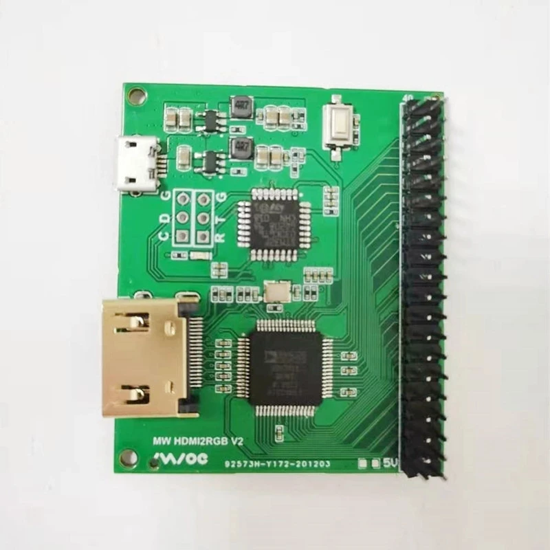adv7611 placa de desenvolvimento hdmi para rgb888 01