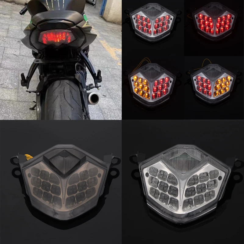 

LED Tail Light Turn signal For KAWASAKI ZX10R ZX6R Z750 Z1000 ZX-10R ZX-6R Motorcycle Accessories Integrated Blinker Lamp