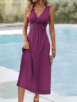 New Summer Fashion Women's Sleeveless Dress 1
