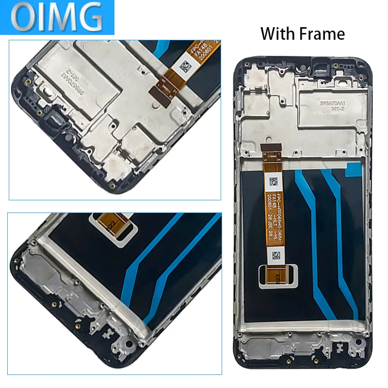 OPPO Realme C3   LCD ÷,  ġ ũ г Ÿ ü ǰ, RMX2027 RMX2021 RMX2020