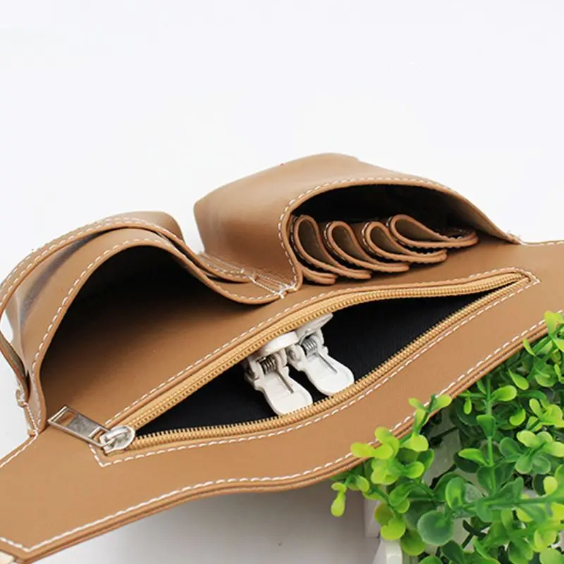 Professional Barber Scissors Bag Waist Pack Hairdressing Hair Salon Tool