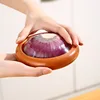Fruit Vegetable Airtight Fresh Storage Box Lemon Tomato Avocado Preservation Seal Cover Transparent Reusable Kitchen Tools 6