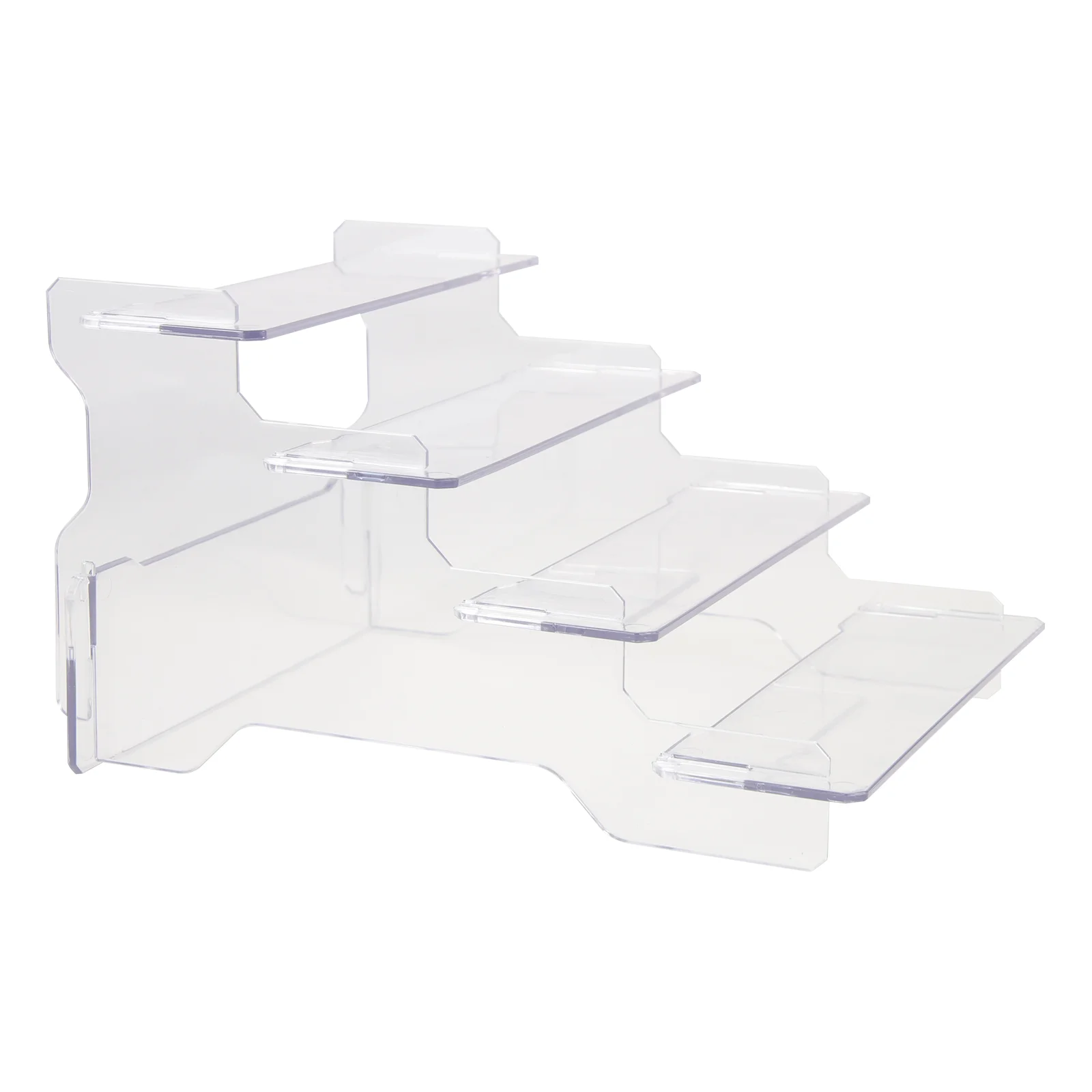 

Plastic Riser for Display Detachable Plastic Display Stand Desktop Perfume Organizer