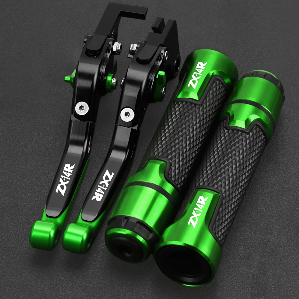 

Brake Clutch Lever Handle Grips Motorcycle For kawasaki ZX14R ZX 14R ZX-14R 2006-2016 2015 2014 2013 2012 Adjustable Folding