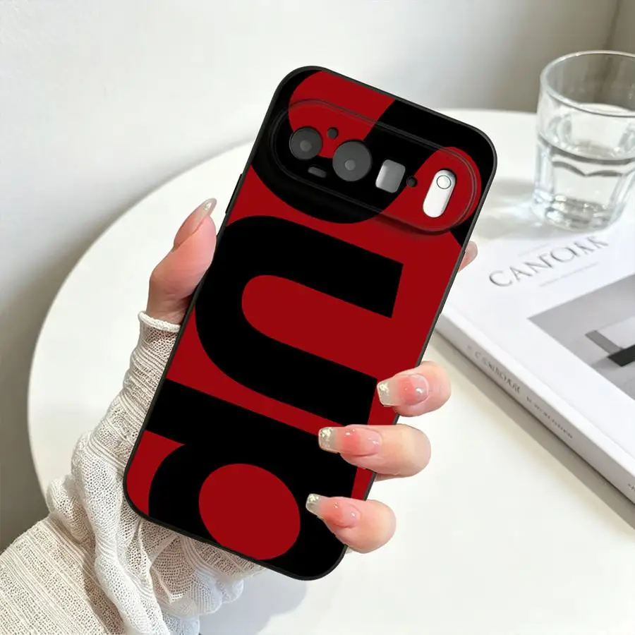 Fashionable Phone Cover with Stylish Logo Design